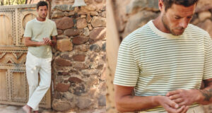 ASPHALTE présente le T-Shirt Rayé