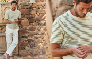 ASPHALTE présente le T-Shirt Rayé