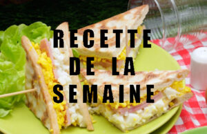 LE CLUB SANDWICH AUX ŒUFS MIMOSA ET JAMBON