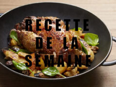 PINTADE FARCIE ET PANIER DE LÉGUMES D’HIVER BRAISÉS