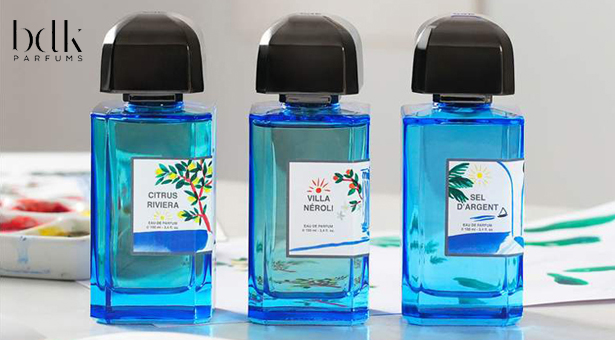 BDK PARFUMS, Édition limitée de la Collection Azur en collaboration avec l’illustratrice Édith Carron