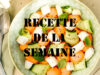 Salade au melon, concombre et fromage de chèvre