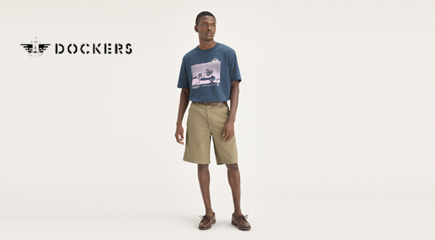 DOCKERS Les shorts EIGTHY-SIX