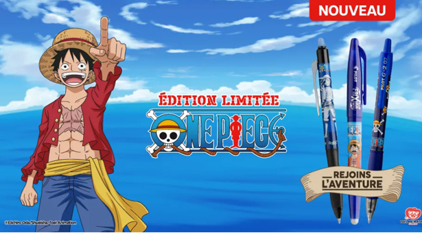 PILOT // Cap sur la rentrée avec la nouvelle édition limitée FriXion X One Piece