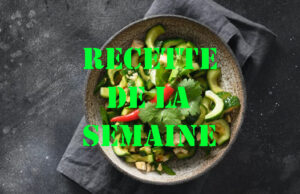 Salade de concombre à la thaïlandaise