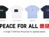 UNIQLO annonce quatre nouveaux modèles dans le cadre du projet de T-shirts caritatifs PEACE FOR ALL