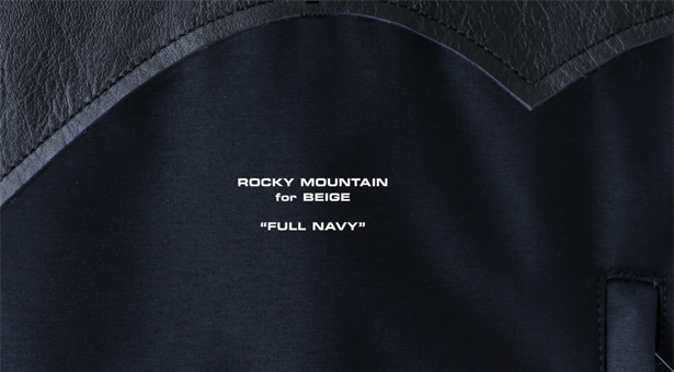 BEIGE | ROCKY MOUNTAIN “Full Navy”
