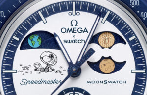 Â OMEGA x Swatch – MISSION TO EARTHPHASE â MOONSHINE GOLD CĂLĂBRE LAÂ LUNE DES RĂCOLTES