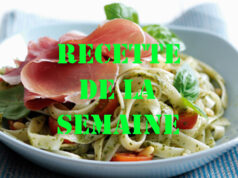 Pâtes pesto fraîches au Jambon de Parme