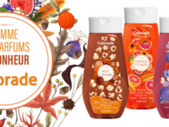 Comme un parfum de bonheur sous la douche !