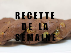 Cookies au cacao et aux raisins