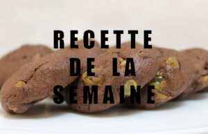 Cookies au cacao et aux raisins