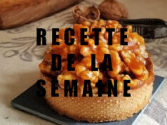 Tarte aux noix caramélisées