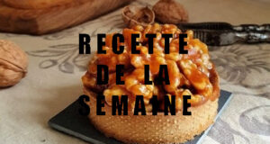 Tarte aux noix caramélisées