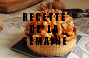 Tarte aux noix caramélisées