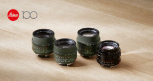 Quatre objectifs Leica M proposés dans une version très prisée.