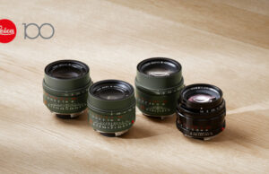 Quatre objectifs Leica M proposés dans une version très prisée.
