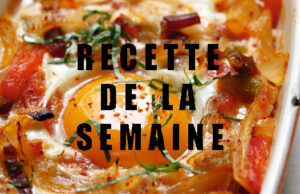 Œufs au plat à la basquaise