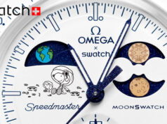 SWATCH -TOUTES UNIQUES, COMME LES FLOCONS DE NEIGE : MISSION TO EARTHPHASE – MOONSHINE GOLD SE MET À L’HEURE D’HIVER