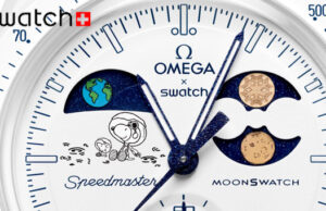 SWATCH -TOUTES UNIQUES, COMME LES FLOCONS DE NEIGE : MISSION TO EARTHPHASE – MOONSHINE GOLD SE MET À L’HEURE D’HIVER