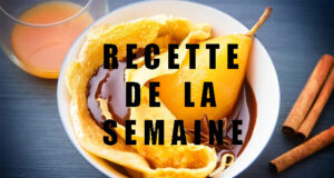 Crêpes aux poires et au chocolat