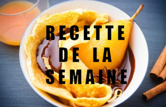 Crêpes aux poires et au chocolat