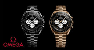 OMEGA présente la Speedmaster Moonwatch en noir et blanc