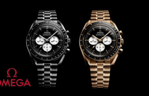 OMEGA présente la Speedmaster Moonwatch en noir et blanc