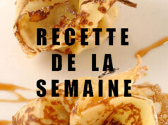 Aumônière de crêpes aux fruits d’automne, jus des peaux