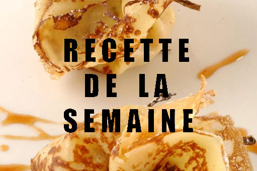 Aumônière de crêpes aux fruits d’automne, jus des peaux