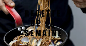 Spaghetti aux seiches et palourdes