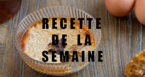 Crème aux oeufs parfumée au thé