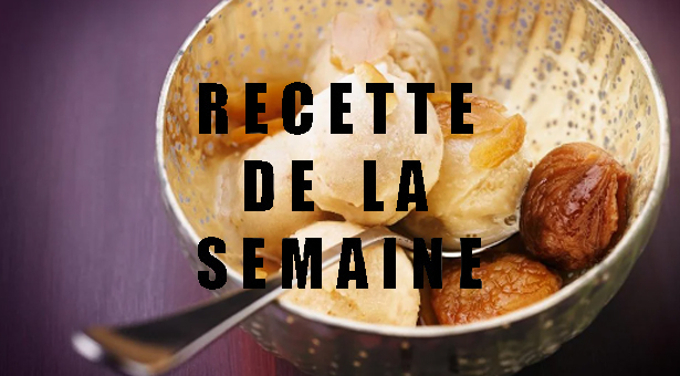 Crème glacée aux marrons