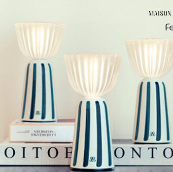 Nouvelle lampe SWIING Fermob et Maison Sarah Lavoine_édition limitée Printemps-Été 2026