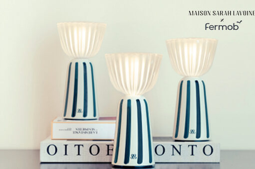 Nouvelle lampe SWIING Fermob et Maison Sarah Lavoine_édition limitée Printemps-Été 2026
