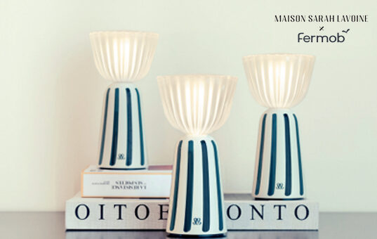 Nouvelle lampe SWIING Fermob et Maison Sarah Lavoine_édition limitée Printemps-Été 2026