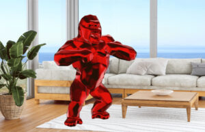 L’artiste contemporain Richard Orlinski est entré au musée Grévin