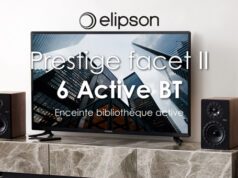 ELIPSON – NOUVEAUTÉ – Enceinte active Prestige Facet II 6 Active BT