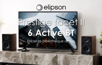ELIPSON – NOUVEAUTÉ – Enceinte active Prestige Facet II 6 Active BT