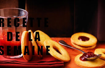 Petits sablés à la confiture de fraise