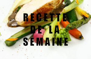 Suprême de chapon basse température sauce à la truffe mousseline note de citron , légumes du jour