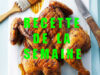 Poulet rôti en crapaudine