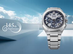 SEIKO CÉLÈBRE SES 145 ANS AVEC UN NOUVEAU CHRONOGRAPHE ASTRON GPS SOLAIRE DUAL-TIME.