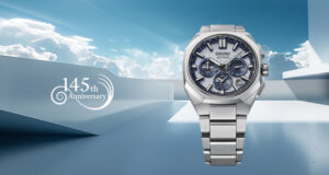 SEIKO CÉLÈBRE SES 145 ANS AVEC UN NOUVEAU CHRONOGRAPHE ASTRON GPS SOLAIRE DUAL-TIME.