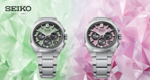 DEUX NOUVELLES ÉDITIONS LIMITÉES SEIKO ASTRON GPS SOLAIRE AUX CADRANS INSPIRÉS DES CRISTAUX DE QUARTZ.