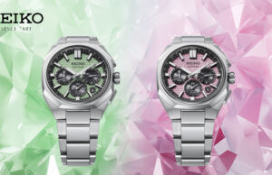 DEUX NOUVELLES ÉDITIONS LIMITÉES SEIKO ASTRON GPS SOLAIRE AUX CADRANS INSPIRÉS DES CRISTAUX DE QUARTZ.