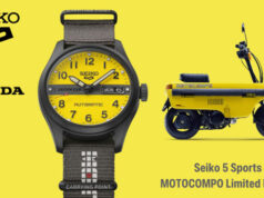 SEIKO 5 SPORTS CÉLÈBRE LA HONDA MOTOCOMPO AVEC UNE NOUVELLE ÉDITION LIMITÉE.