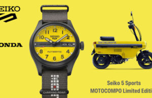 SEIKO 5 SPORTS CÉLÈBRE LA HONDA MOTOCOMPO AVEC UNE NOUVELLE ÉDITION LIMITÉE.