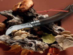 Opinel décline son iconique n°08 Champignon en noyer noir !