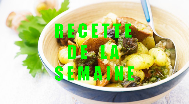 Gnocchis et ses escargots en fricassé